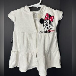 Minnie Mouse swimsuit cover size 12-18 mths